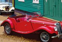 MG - spare parts - MGTD-TF 1949-1955