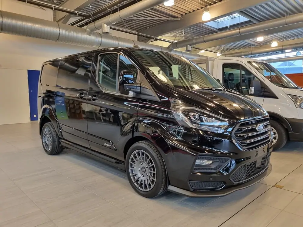 New Ford Transit custom 320S Multi use: bestelwagen met dubbele cabine L1 Limited MS 2ZQ - Metaalkleur "Magnetic" 1